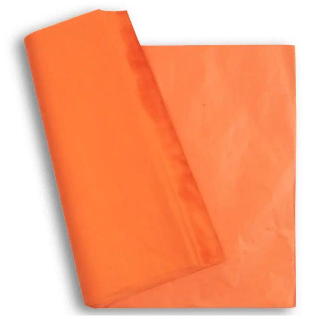Seidenpapier, orange