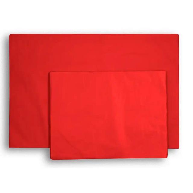 Standard Seidenpapier, rot - 15g/m² VE 480 Blatt