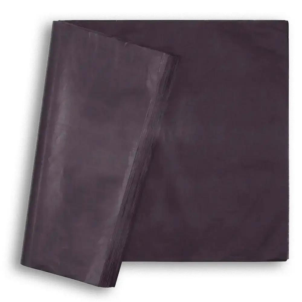 Premium Seidenpapier schwarz - 17 g/m²